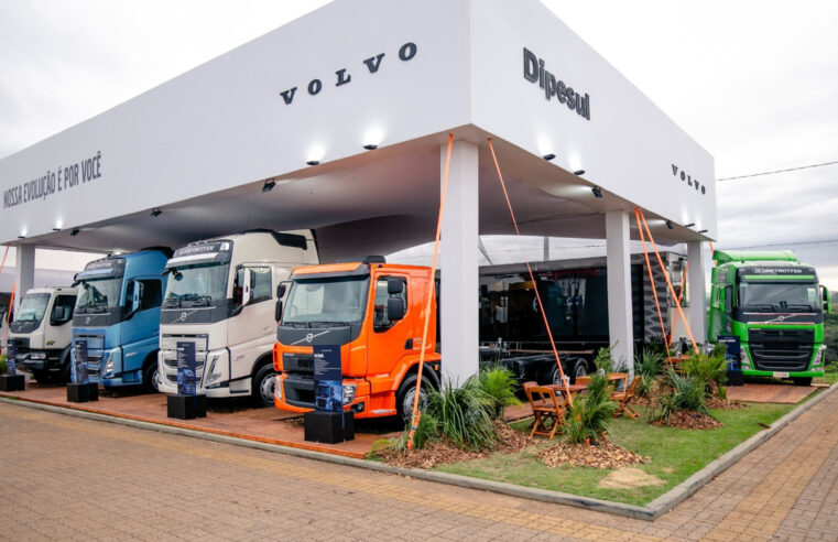 Volvo apresenta seus novos caminhões Euro 6 na Expodireto