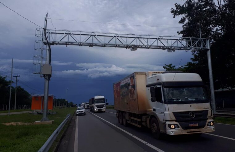 Sistema de pesagem em movimento, na Via Dutra, já está operando