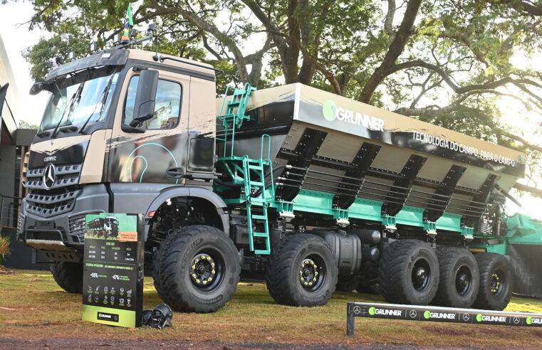 Mercedes-Benz apresenta solução utilizando a base do Arocs