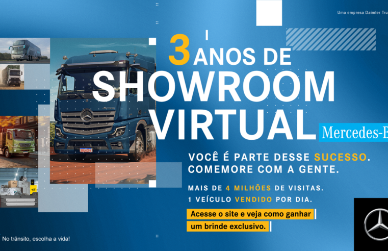 Showroom Virtual da Mercedes-Benz completa três anos