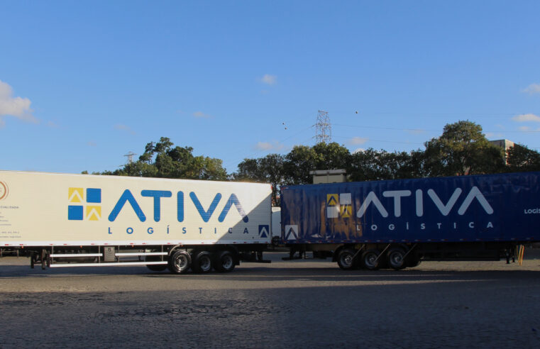 Ativa Logística investe R$ 28,5 milhões em nova frota de caminhões