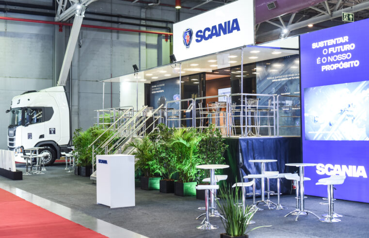 Scania apresentou a nova gama Plus de caminhões na TranspoSul