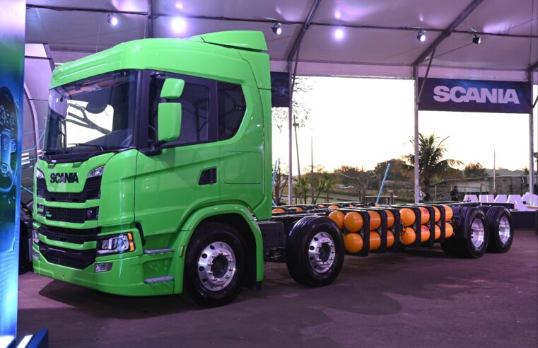 Scania lança X-gas: primeiro caminhão a gás com 900 km de autonomia