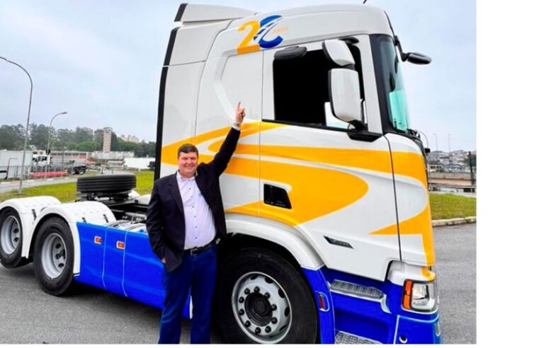 Rodocell: 20 anos de história e o caminhão número 100 da Scania
