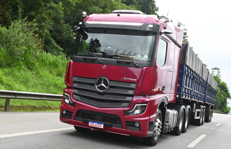 Com Linha Actros 2024, Mercedes-Benz entrega soluções solicitadas pelos clientes