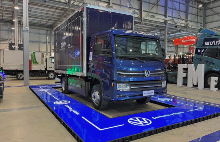 Volkswagen expande oferta internacional de caminhão elétrico e-Delivery
