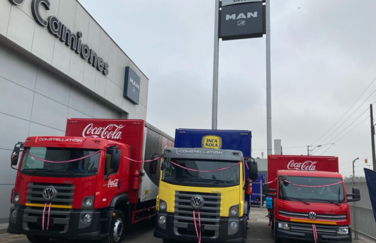 Coca-Cola adquire mais 144 caminhões VW no Peru