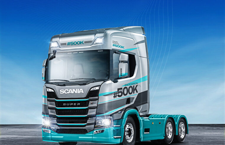 Scania Consórcio lança promoção com 200 cotas para sorteio do caminhão 500 mil