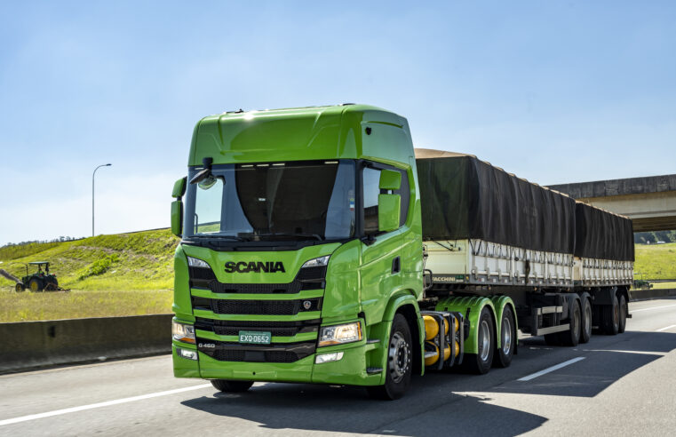 Scania lançará novo caminhão a gás na Agrishow