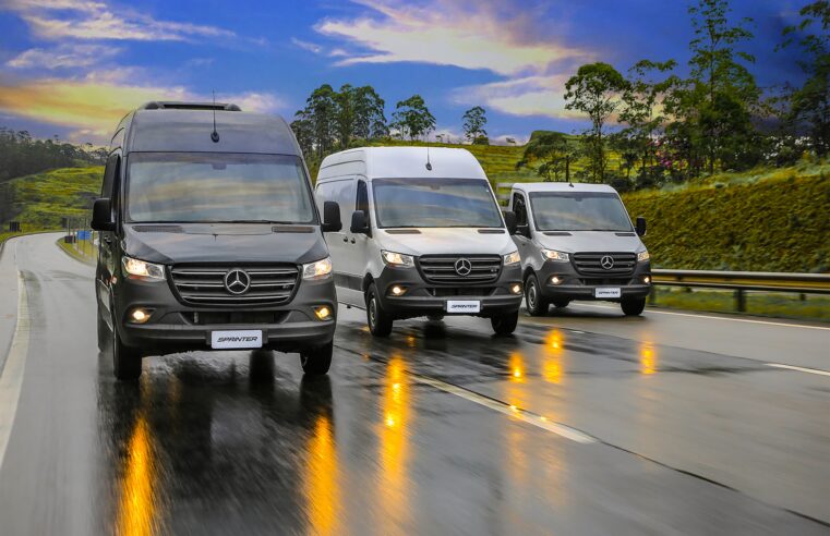 Mercedes-Benz celebra 200 mil vans vendidas no Brasil