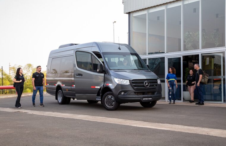 Mercedes-Benz apresenta versão da Sprinter para a atender às necessidades PCDs