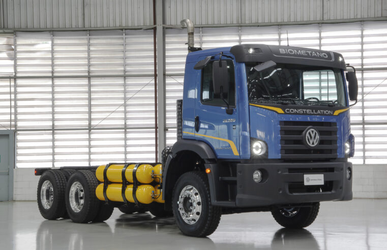 VW Caminhões e Ônibus inicia testes com caminhão movido a biometano