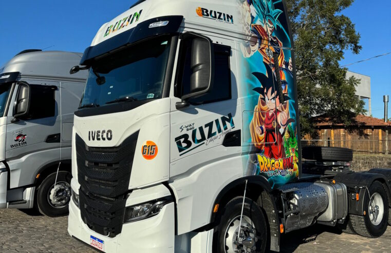 Buzin Transportes inova com caminhões temáticos