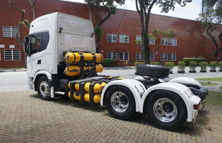 Necta Gás Natural e Scania juntas na busca pela descarbonização de frotas pesadas