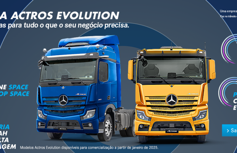 Mercedes-Benz oferece taxas a partir de 0,95% para financiamento de extrapesados