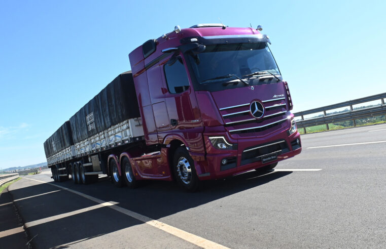 Mercedes-Benz Actros Evolution se destaca pelo conforto, segurança e rentabilidade