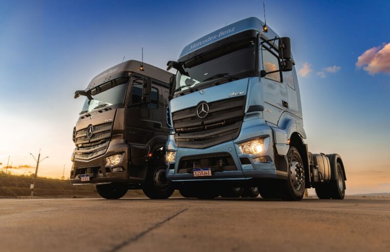Mercedes-Benz apresenta novo Axor, ícone de sua linha de extrapesados