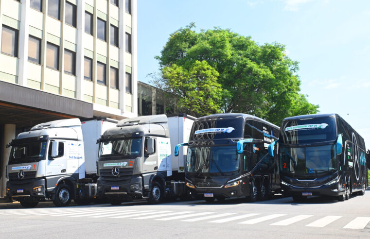 Mercedes-Benz promove teste para avaliação de biocombustível em motores Euro 6