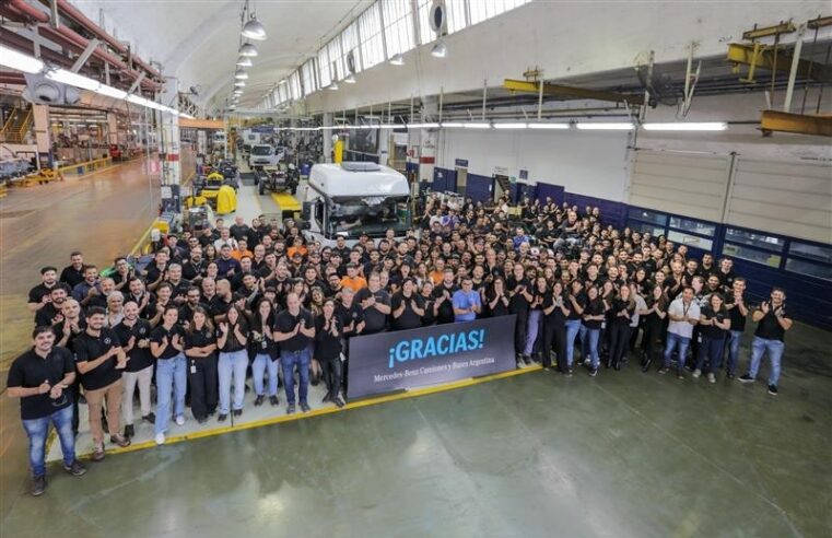 Mercedes-Benz Argentina prepara transferência para a nova fábrica em Zárate